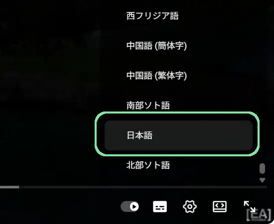 YouTube字幕設定