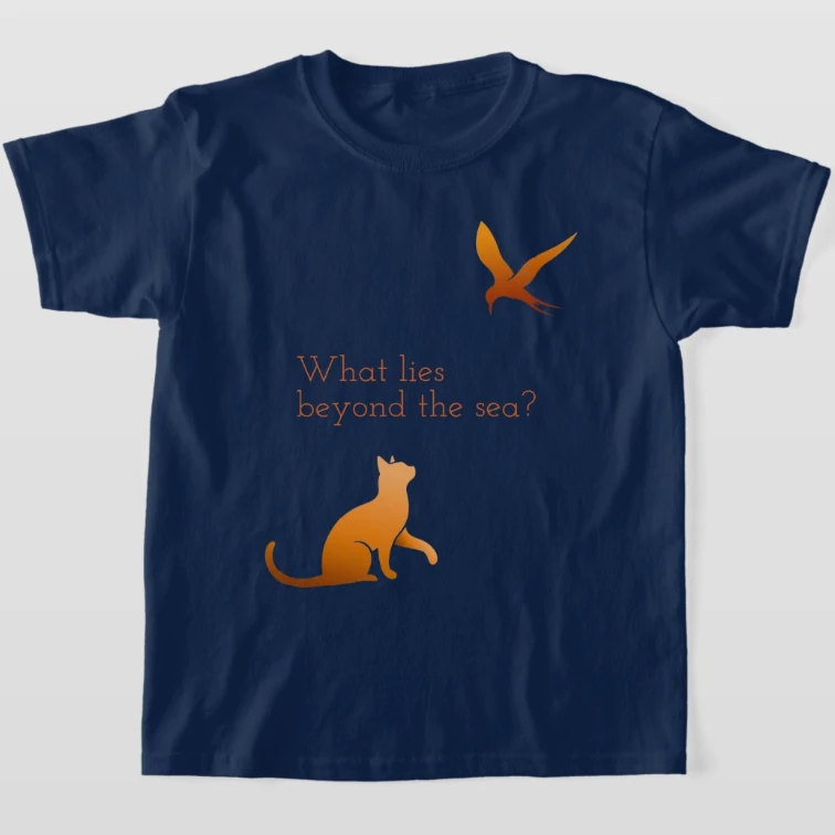 What lies beyond the sea?(04Orange)