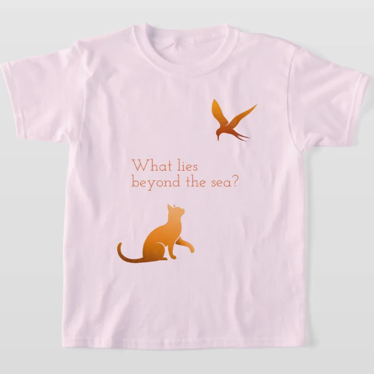 What lies beyond the sea?(04Orange)