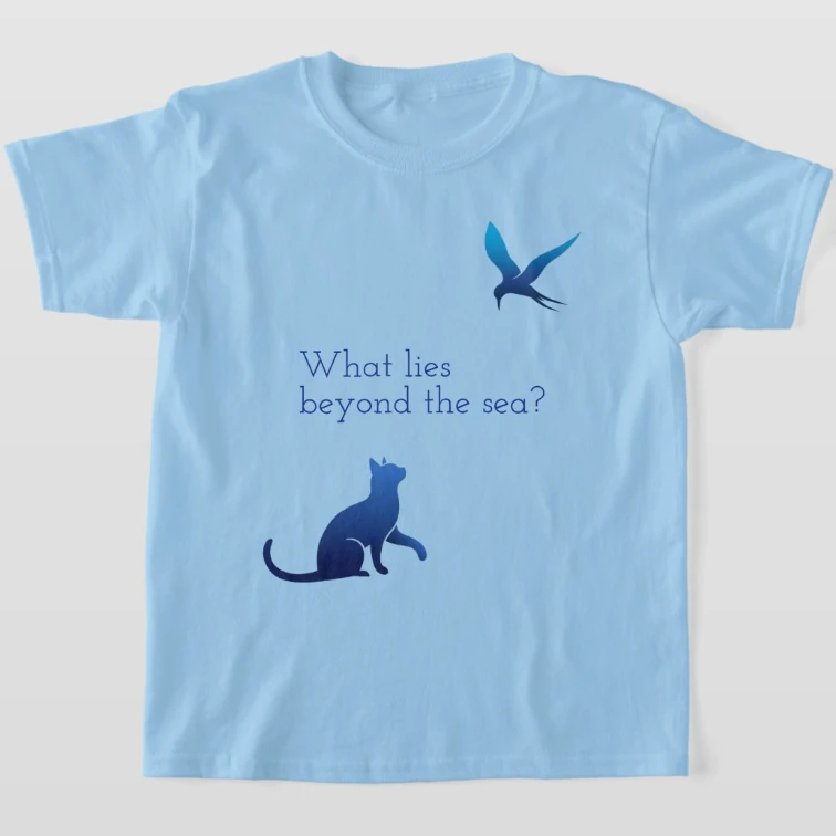 What lies beyond the sea? Tee