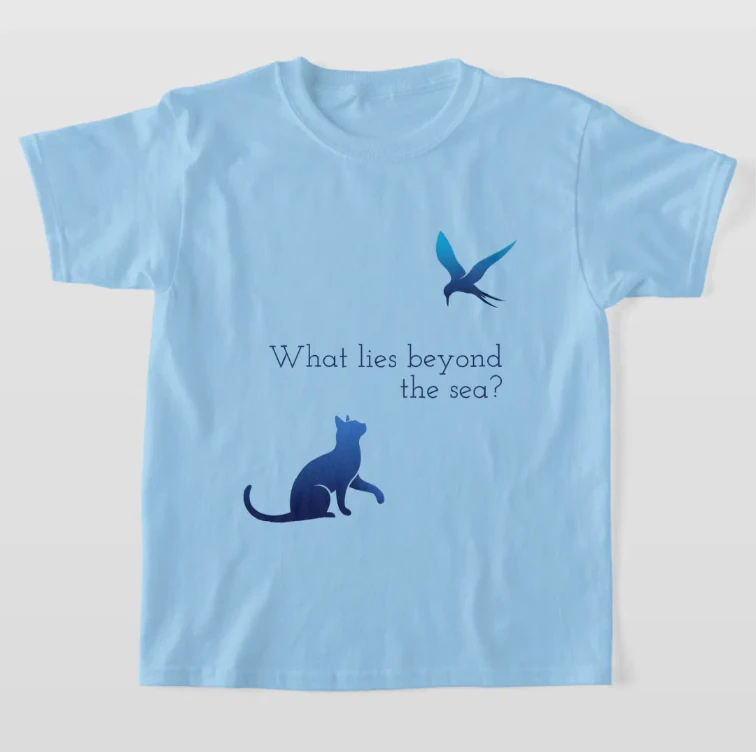 What lies beyond the sea? Tee